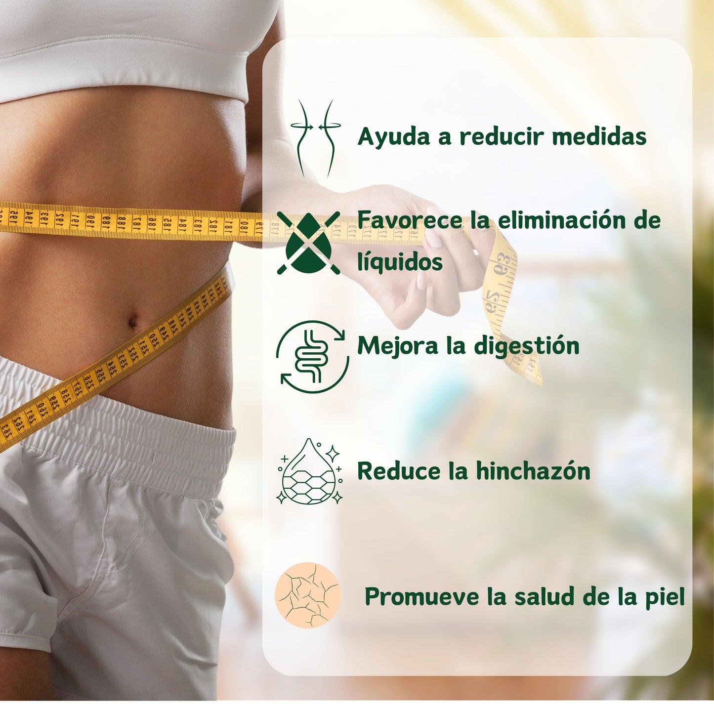 Detox+ Drenante y Diuretico Potente Natural
