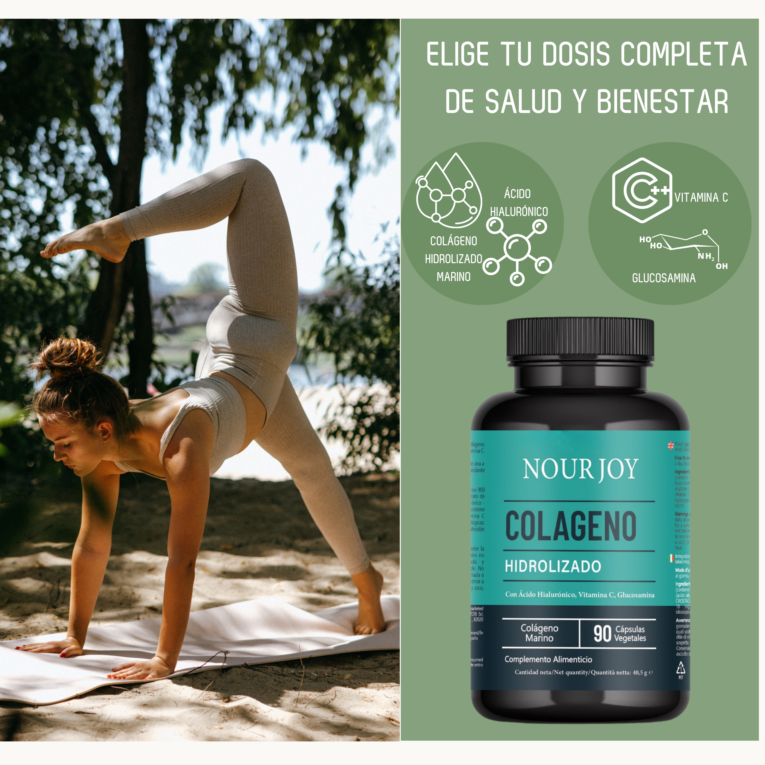 Colágeno Articulaciones y Piel Saludable