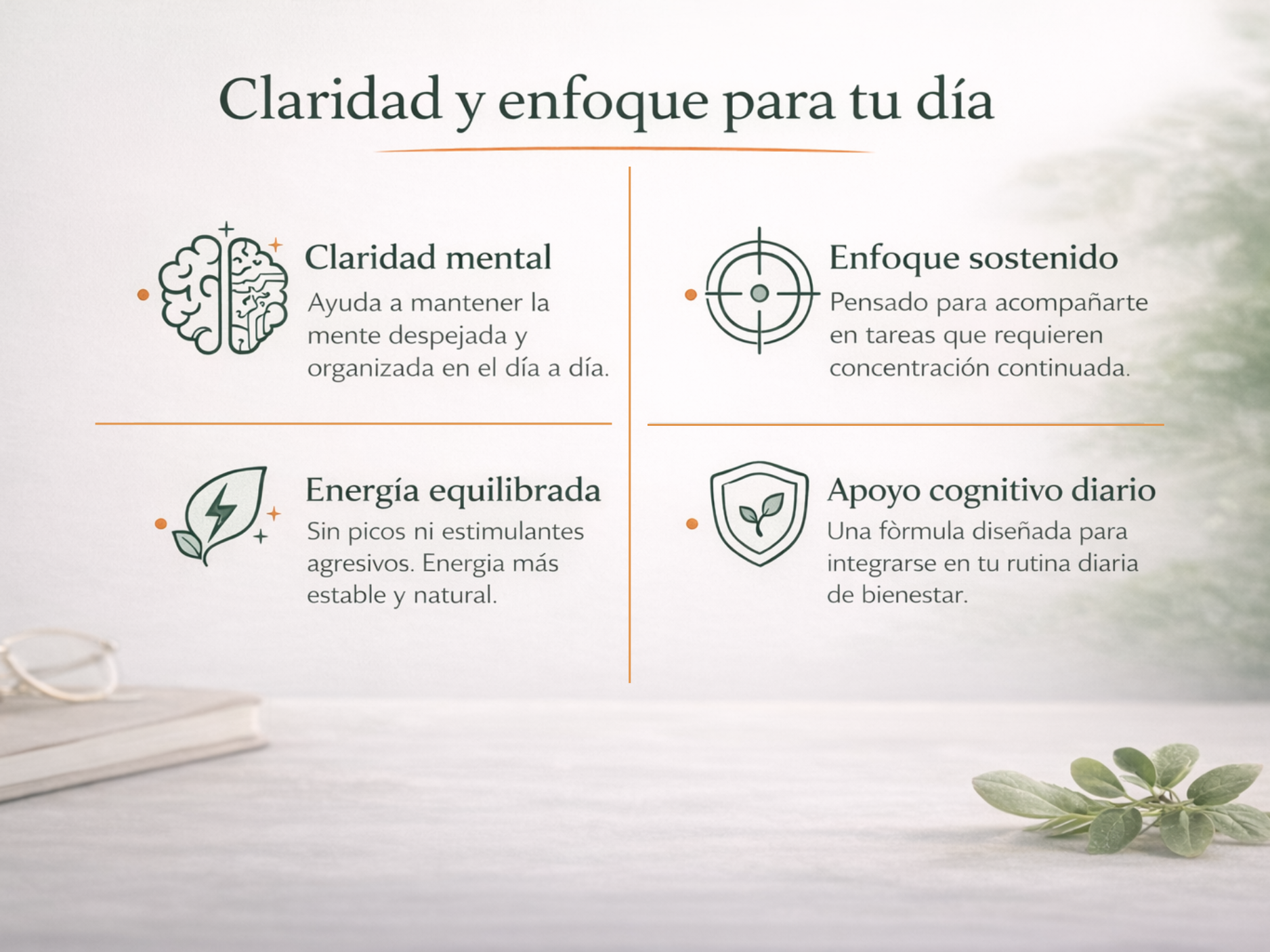 Nootrópico+ Concentración y Memoria