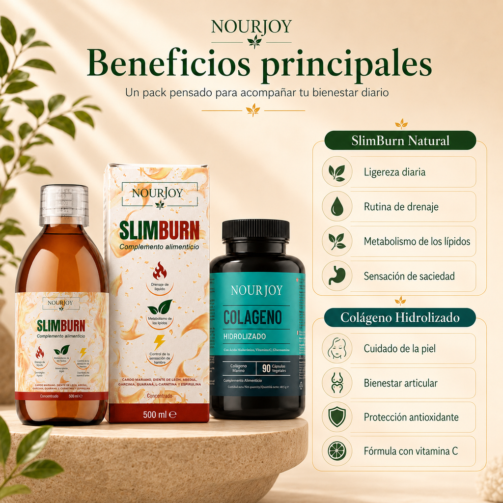 Pack Bienestar Express | SlimBurn + Colágeno