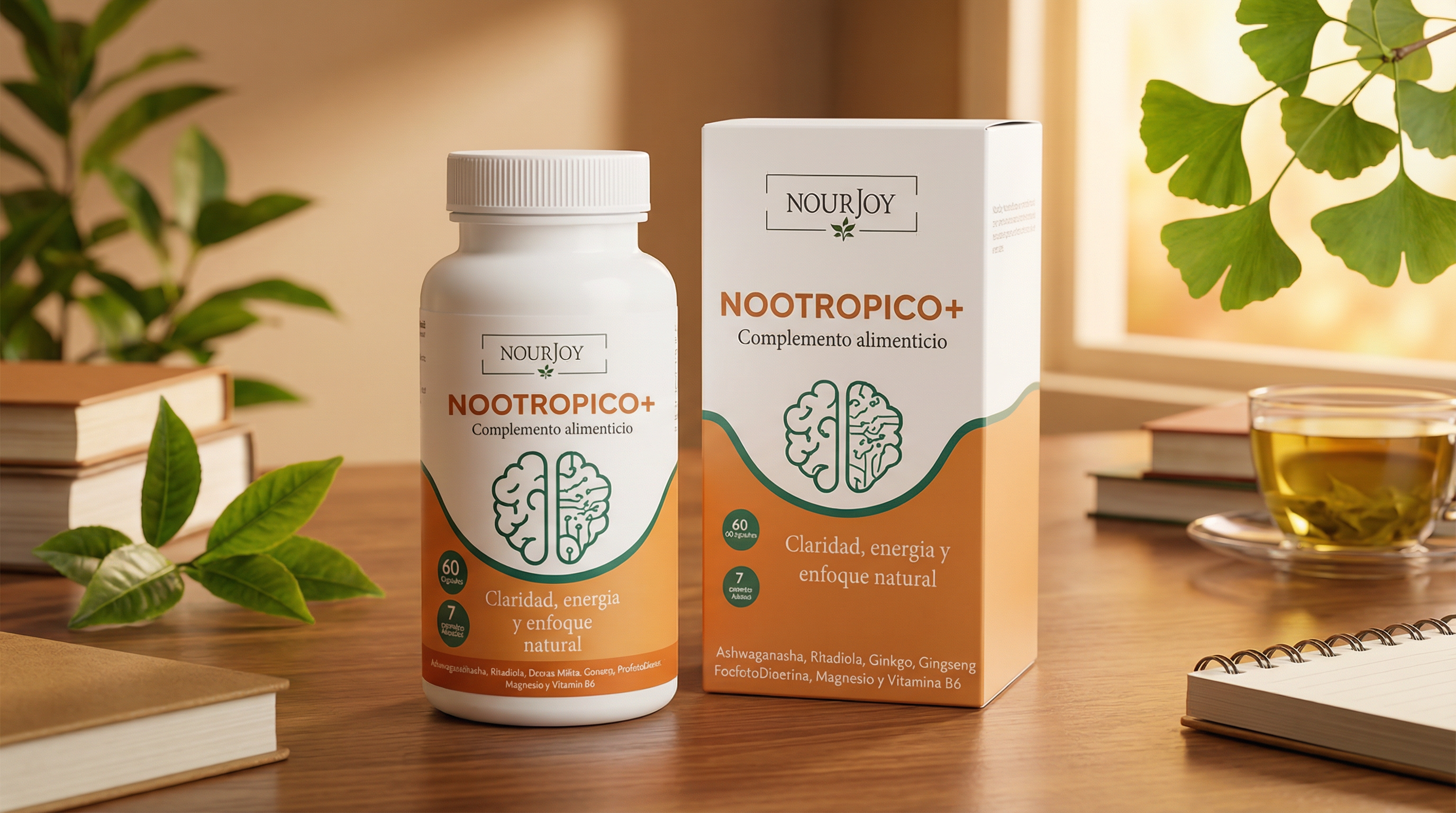 Nootrópico+ Concentración y Memoria