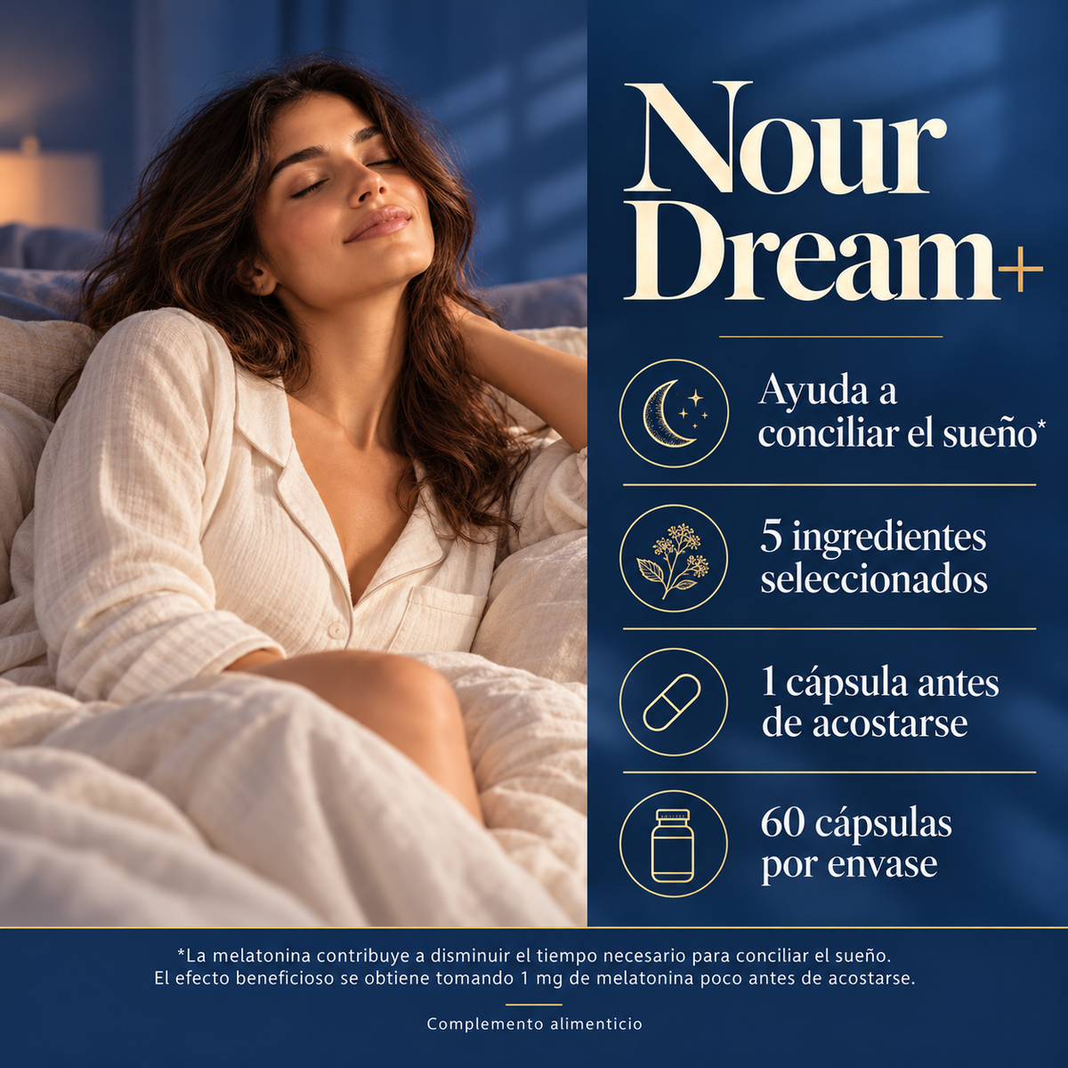 NourDream+ · 60 cápsulas